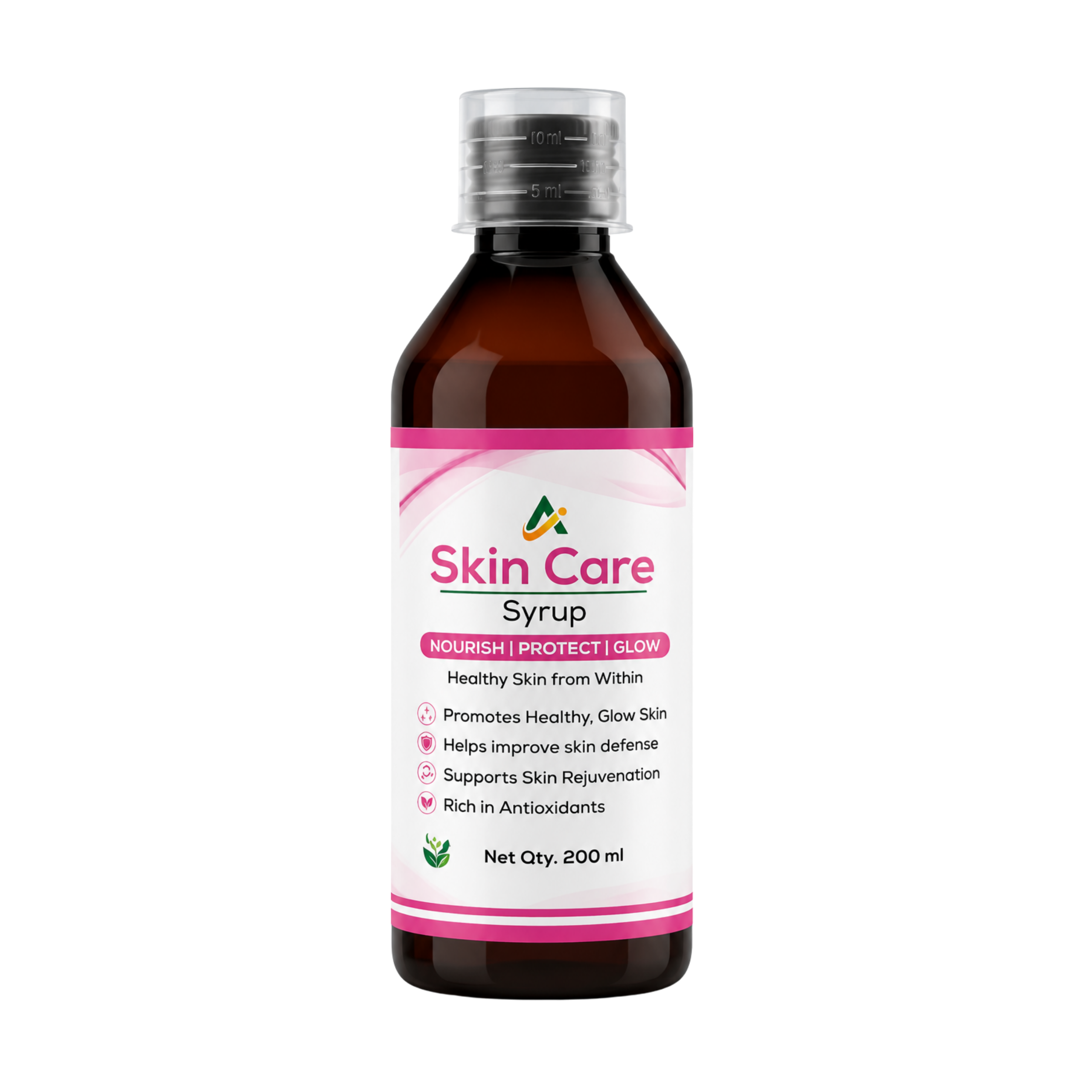 Vediska Skin Care Syrup — the internal half of the Skin Cream + Skin Care Syrup Combo